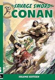 Tapa de Savage Sword of Conan Volume 16