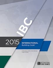 Tapa de 2015 International Building Code
