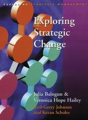 Tapa de Exploring strategic change