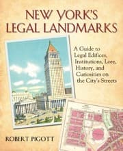 Tapa de New York's Legal Landmarks