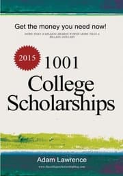 Tapa de 1001 College Scholarships