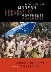 Tapa de Encyclopedia of Modern Separatist Movements