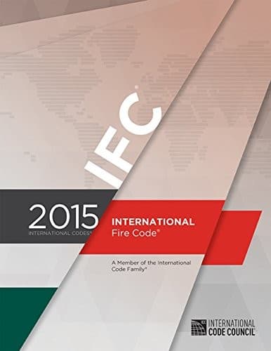 Tapa de 2015 International Fire Code