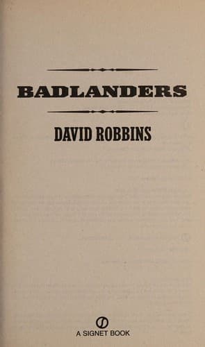 Tapa de Badlanders