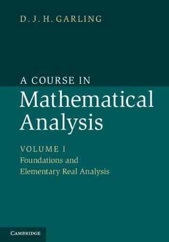 Tapa de A Course in Mathematical Analysis 3 Volume Set