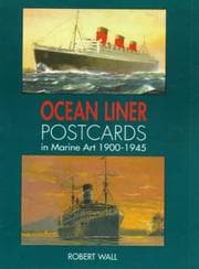 Tapa de Ocean liner postcards in marine art 1900-1945
