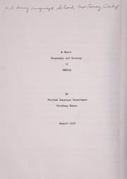 Tapa de A short geography and history of Persia