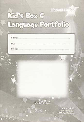 Tapa de Kid's Box Level 6 Language Portfolio