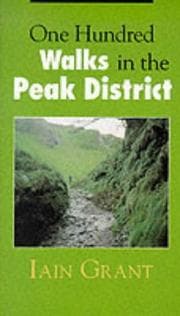 Tapa de 100 Hill Walks in the Peak District (One Hundred Walks)