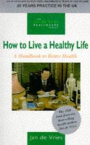 Tapa de How to Live a Healthy Life (Jan de Vries Healthcare)