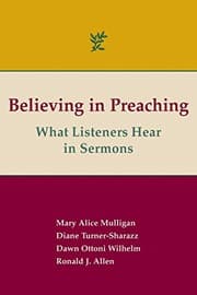 Tapa de Believing in Preaching