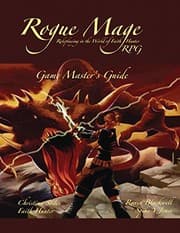 Tapa de The Rogue Mage RPG Game Master's Guide