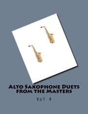 Tapa de Alto Saxophone Duets from the Masters