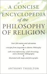Tapa de A Concise Encyclopedia of the Philosophy of Religion