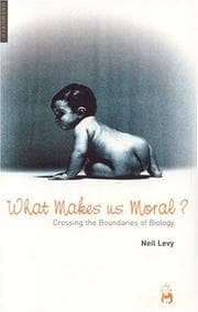 Tapa de What Makes Us Moral?