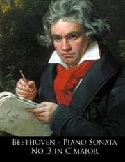 Tapa de Beethoven - Piano Sonata No. 3 in C major