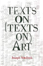 Tapa de Texts on  Art