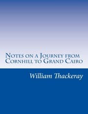 Tapa de Notes on a Journey from Cornhill to Grand Cairo