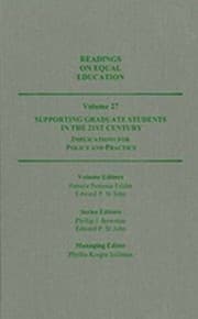 Tapa de Readings on Equal Education : Supporting Graduate Students in the 21st Century