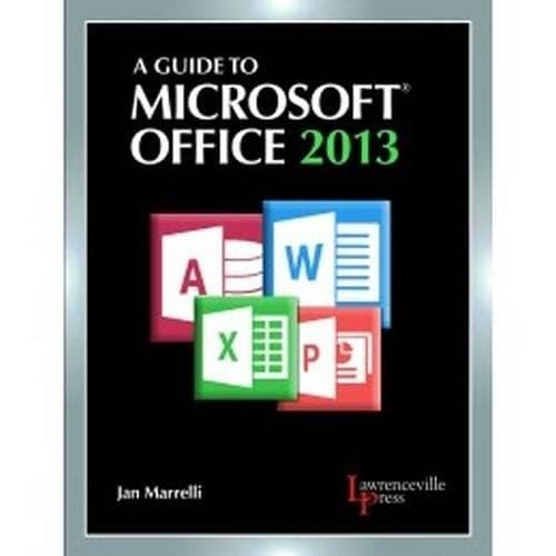 Tapa de A guide to Microsoft Office 2013