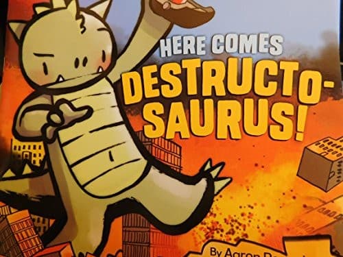 Tapa de Here Comes Destructo-saurus!