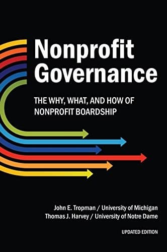 Tapa de Nonprofit governance