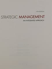Tapa de Strategic Management : Theory & Cases