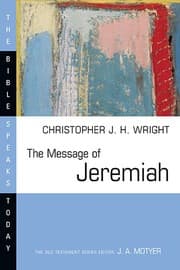 Tapa de The Message of Jeremiah