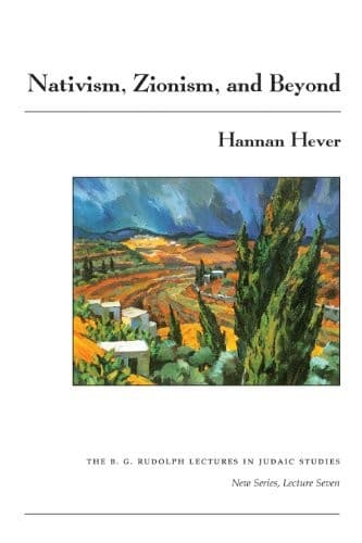 Tapa de Nativism, Zionism, and Beyond