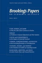 Tapa de Brookings Papers on Economic Activity