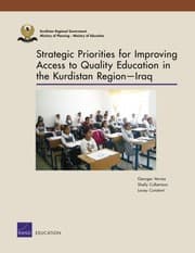 Tapa de Strategic Priorities for Improving Access to Quality Education in the Kurdistan Region - Iraq