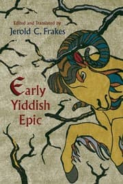 Tapa de Early Yiddish Epic