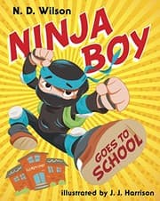 Tapa de Ninja Boy Goes to School