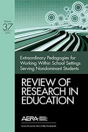 Tapa de Review of Research in Education