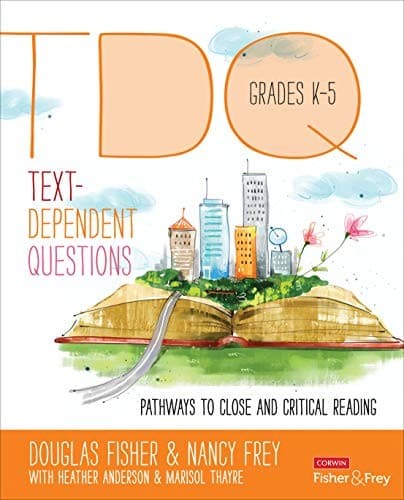 Tapa de Text-Dependent Questions, Grades K-5