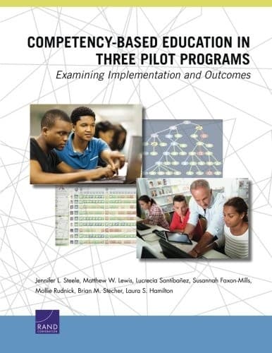 Tapa de Competency-Based Education in Three Pilot Programs