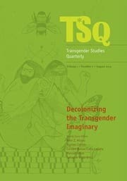 Tapa de Decolonizing the Transgender Imaginary