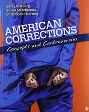 Tapa de Krisberg : American Corrections + Cullen