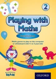 Tapa de Playing with Maths Interactive 2 CD Rom