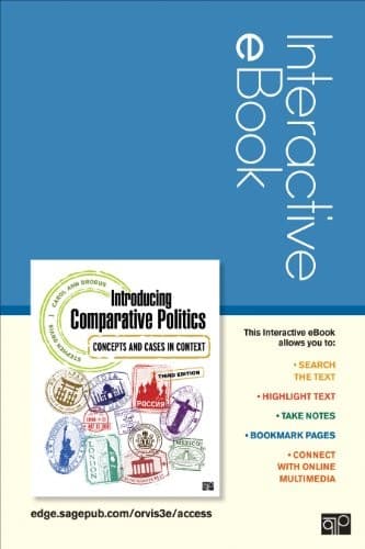Tapa de Introducing Comparative Politics Interactive eBook