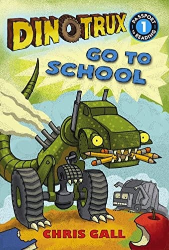 Tapa de Dinotrux Go To School