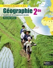 Tapa de Geographie 2e