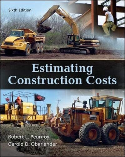 Tapa de Estimating Construction Costs