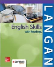 Tapa de English Skills with Readings