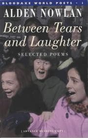 Tapa de Between Tears and Laughter (Bloodaxe World Poets)