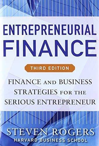 Tapa de Entrepreneurial Finance, Third Edition