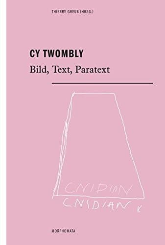Tapa de Cy Twombly