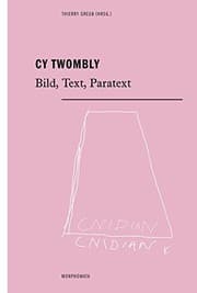 Tapa de Cy Twombly