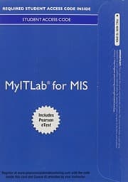 Tapa de MyLab IT for MIS with Pearson eText -- Access Card -- for Information Systems Today