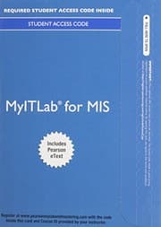 Tapa de MyItLab with Pearson eText -- Access Card -- for MIS Essentials